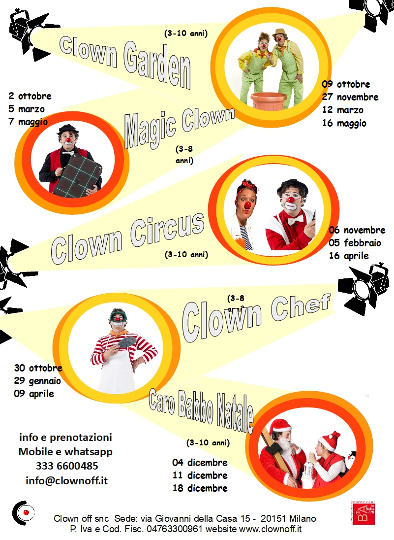 Clown off allo Spazio Polline