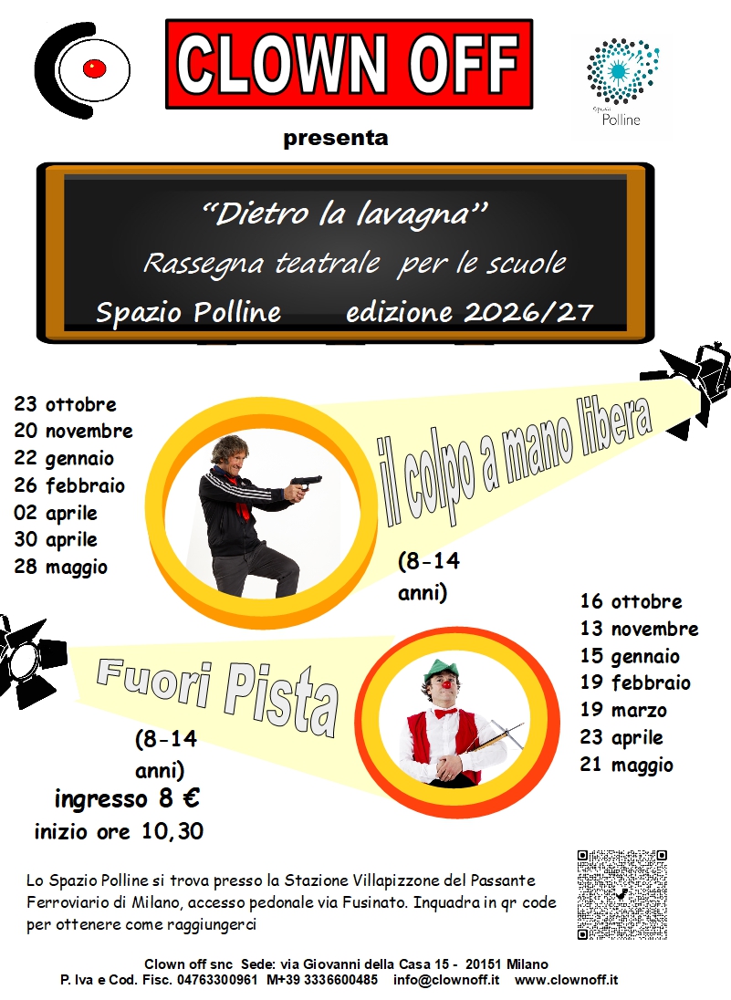 Clown off allo Spazio Polline